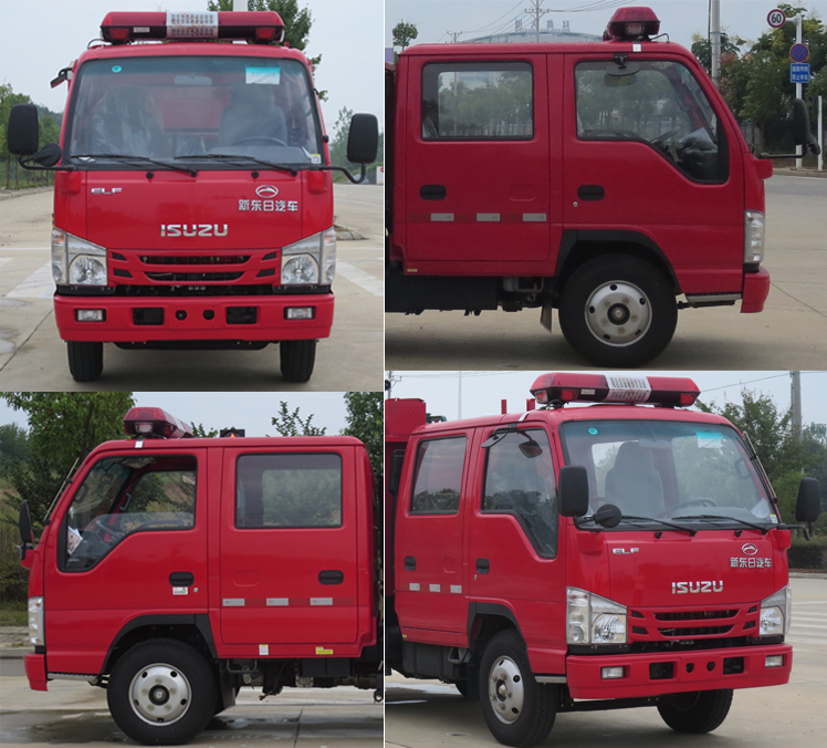 新东日牌YZR5071GXFSG20/Q6A水罐消防车公告图片