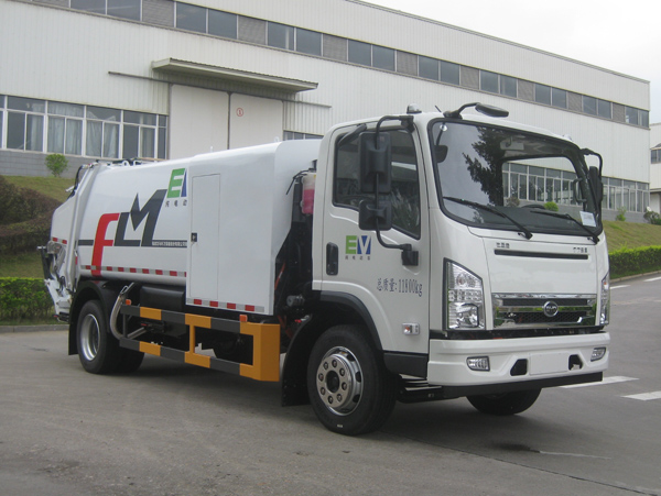 福龍馬牌FLM5120ZYSBYBEV純電動壓縮式垃圾車公告圖片