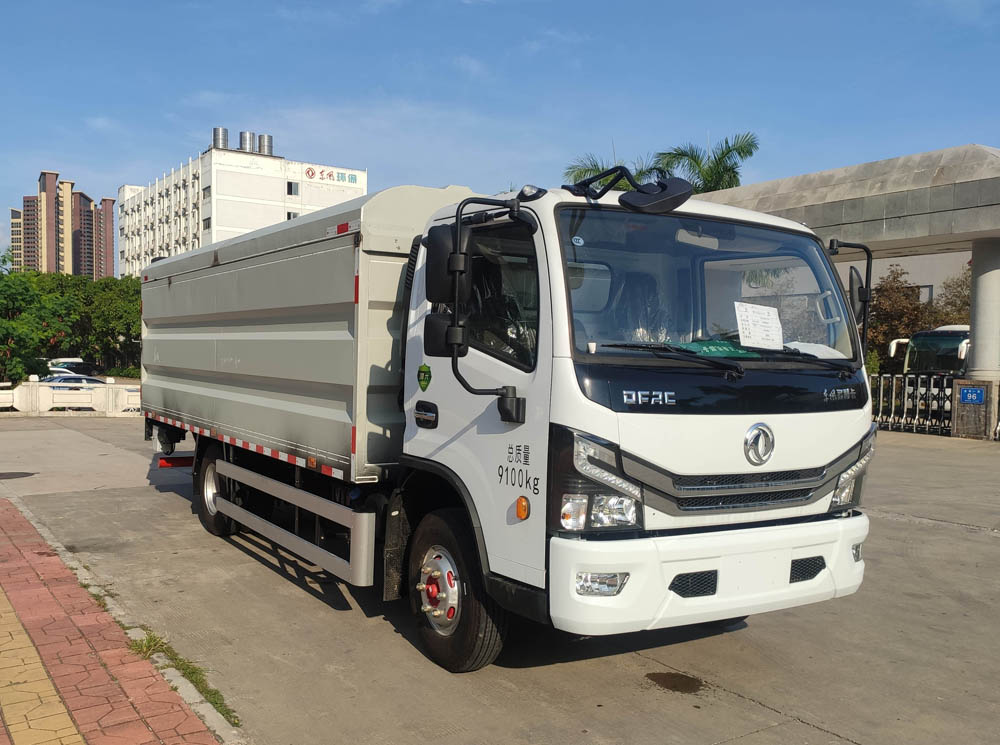 东风牌EQ5090XTYS6密闭式桶装垃圾车公告图片