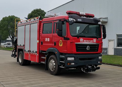 红都牌JSV5120TXFJY115抢险救援消防车公告图片