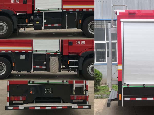鯨象牌AS5273GXFSG120/H6水罐消防車公告圖片