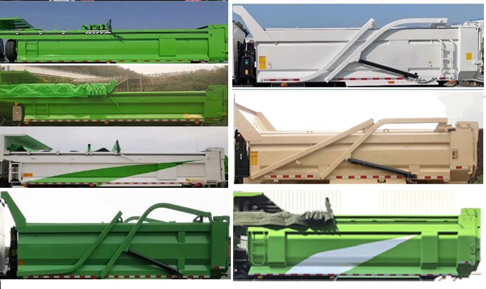 山川牌SCQ5313ZLJBEV換電式純電動自卸式垃圾車公告圖片