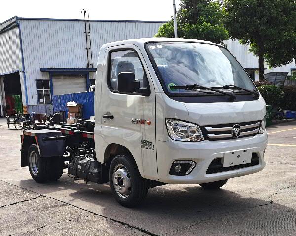 普羅科牌BJ5033ZXXE6-P1車廂可卸式垃圾車公告圖片