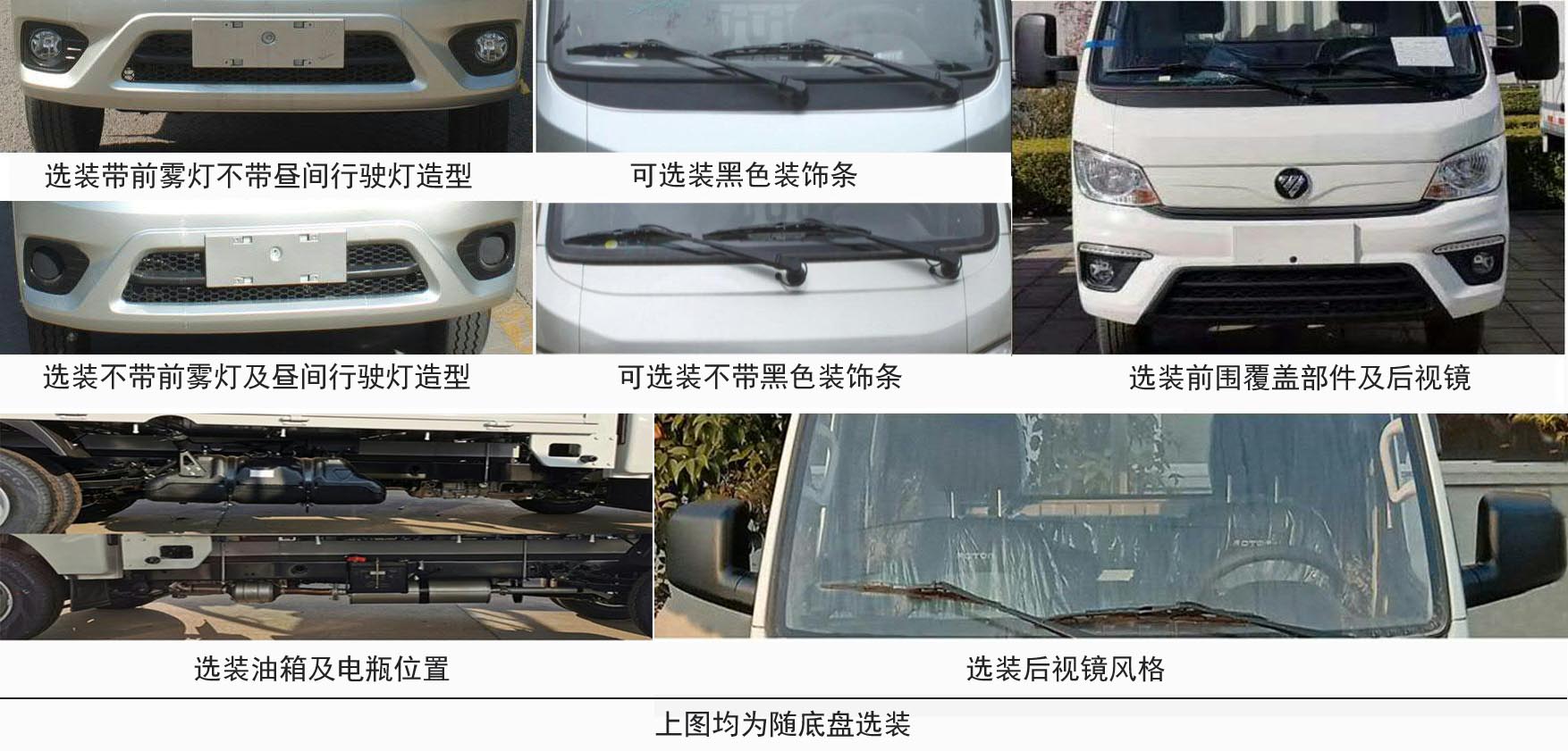 普羅科牌BJ5033ZXXE6-P1車廂可卸式垃圾車公告圖片