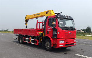 海沃牌HWJ5180JSQCAE6随车起重运输车