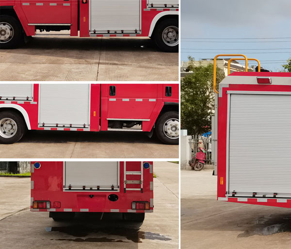 誼玖牌GJF5100GXFPM40泡沫消防車公告圖片