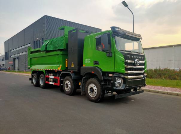 恒天領(lǐng)銳牌HTK5310ZLJBEVHC換電式純電動(dòng)自卸式垃圾車公告圖片