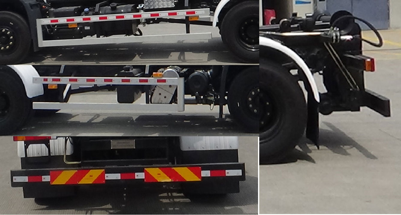 深高藍(lán)德牌DZH5181ZXXDFE6車廂可卸式垃圾車公告圖片