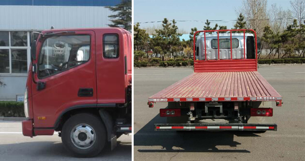 福田牌BJ5098TPBEJEA-AB1平板運輸車公告圖片