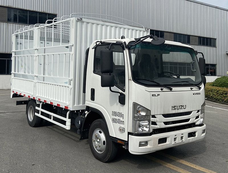 五十鈴牌QL5043CCYMVHA倉(cāng)柵式運(yùn)輸車公告圖片