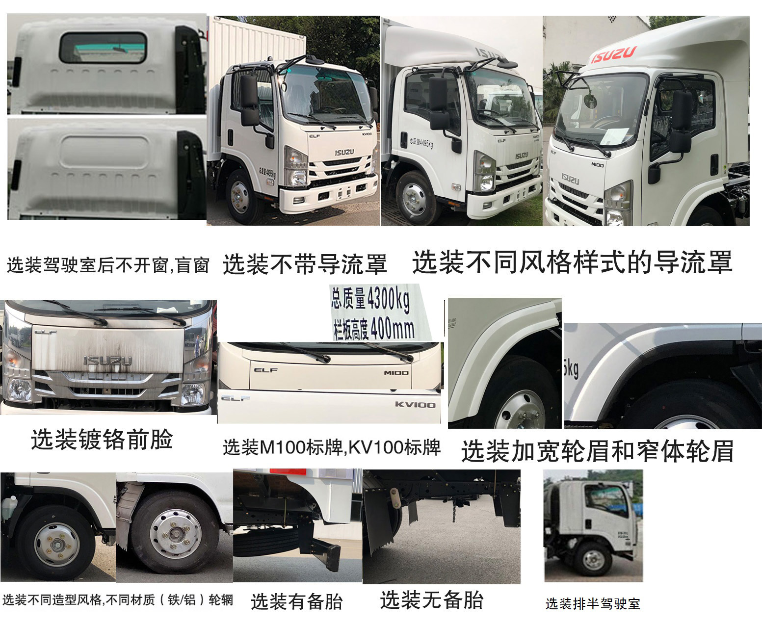 五十鈴牌QL5043CCYMVHA倉(cāng)柵式運(yùn)輸車公告圖片