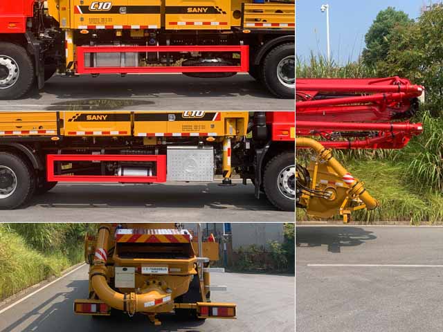 三一牌SYM5200THBF混凝土泵車公告圖片