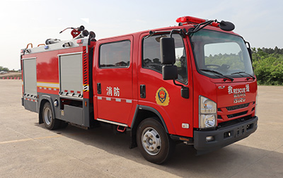 银河牌BX5100GXFSG35/W6水罐消防车公告图片