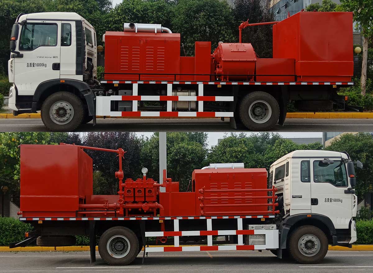 汇合牌HHH5170TJC洗井车公告图片