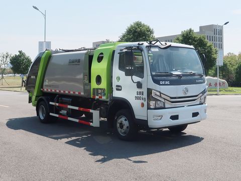 中联牌ZBH5101ZYSEQE6NG压缩式垃圾车公告图片