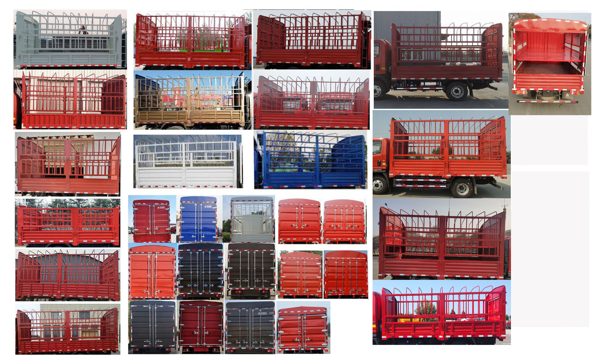 豪沃牌ZZ5047CCYG3315F144B倉柵式運輸車公告圖片