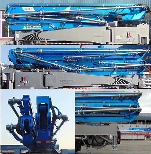 九合重工牌JHZ5460THBJF混凝土泵車(chē)公告圖片