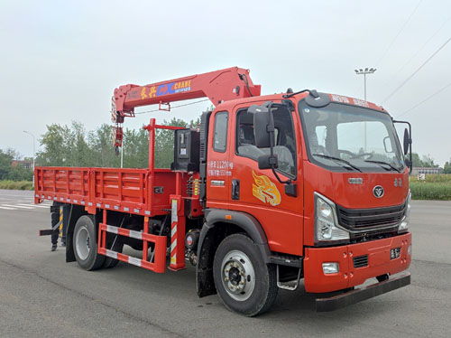 神百重工牌ABC5118JSQZZ6隨車(chē)起重運(yùn)輸車(chē)公告圖片