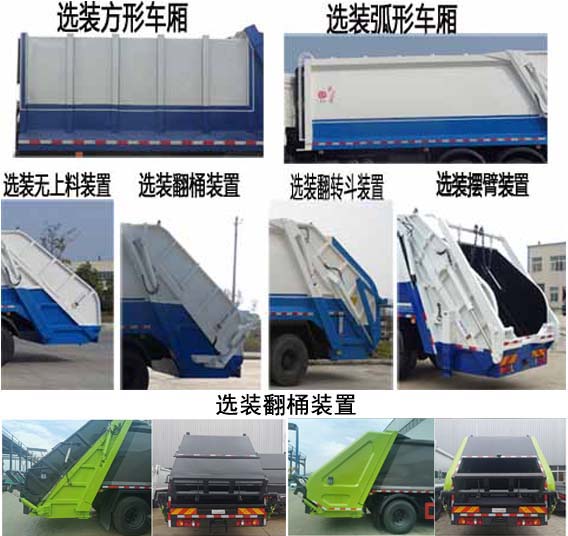 赛沃牌SAV5250ZYSE6压缩式垃圾车公告图片