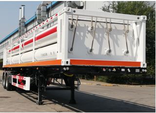 安瑞科牌12.4米3.3吨2轴高压气体运输半挂车(HGJ9350GGQ)