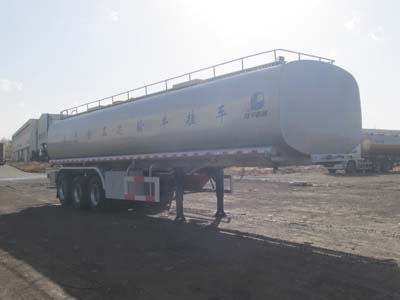 陆平机器牌11.8米28.3吨3轴液态食品运输半挂车(LPC9400GYS)