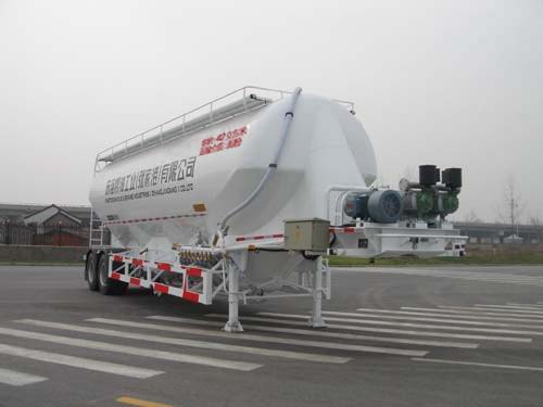 通华牌12.8米23.9吨2轴粉粒物料运输半挂车(THT9340GFL)