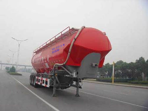 通华牌13米28.7吨3轴低密度粉粒物料运输半挂车(THT9404GFLB)