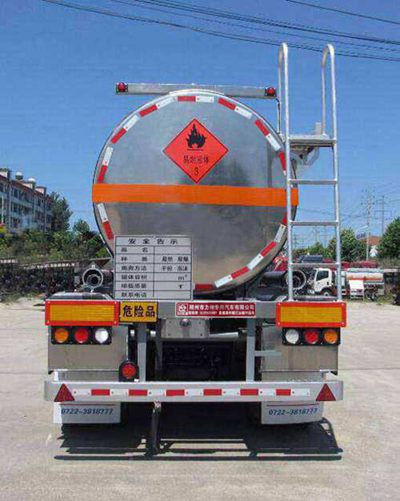 醒狮牌SLS9403GRY易燃液体罐式运输半挂车公告图片