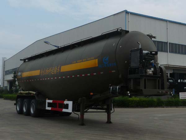 开乐牌12.7米29.1吨3轴低密度粉粒物料运输半挂车(AKL9401GFLA4)