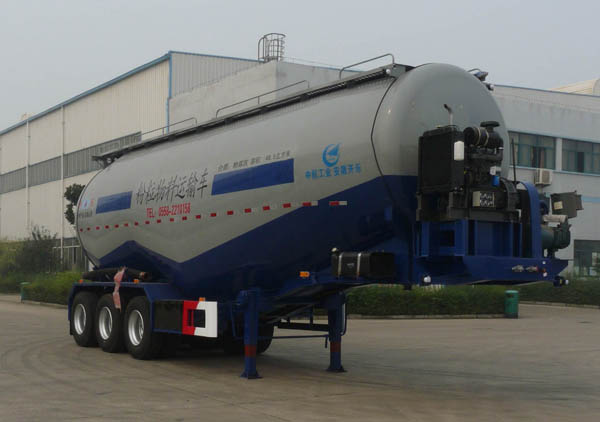 开乐牌10.5米31.6吨3轴低密度粉粒物料运输半挂车(AKL9401GFLA7)