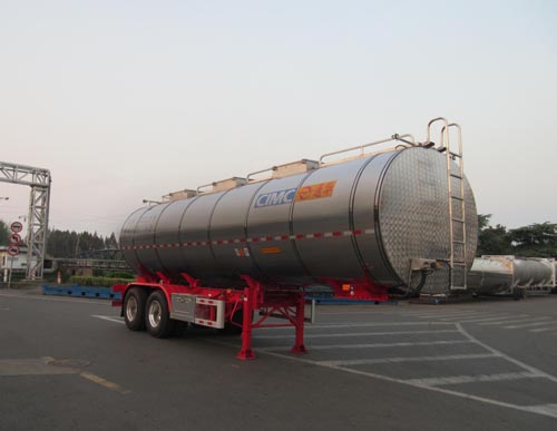 通华牌9.2米27.8吨2轴液态食品运输半挂车(THT9350GYSG)