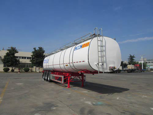 通华牌12.8米30.3吨3轴液态食品运输半挂车(THT9400GYSG)
