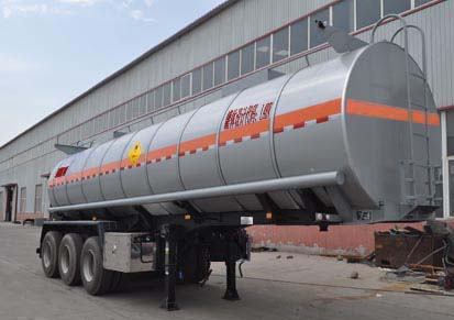 旗林牌10.4米31吨3轴氧化性物品罐式运输半挂车(QLG9401GYW)