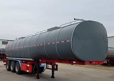 华昌牌10.7米32吨3轴液态食品运输半挂车(QDJ9403GYS)