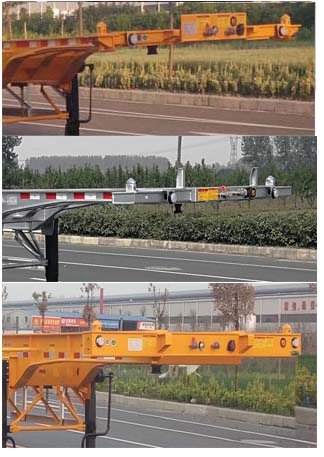 广大鸿远牌GHY9180TJZ空载集装箱运输半挂车公告图片