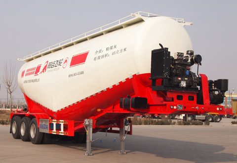 景阳岗牌10.6米32.8吨3轴中密度粉粒物料运输半挂车(SFL9403GFL)