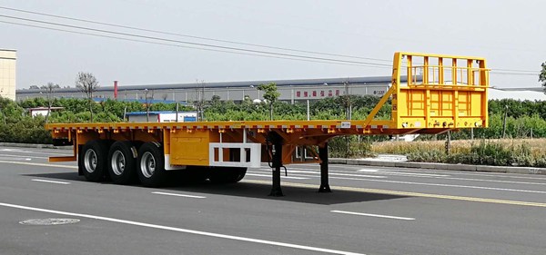 广大鸿远牌13米29.8吨3轴平板运输半挂车(GHY9403TPB)