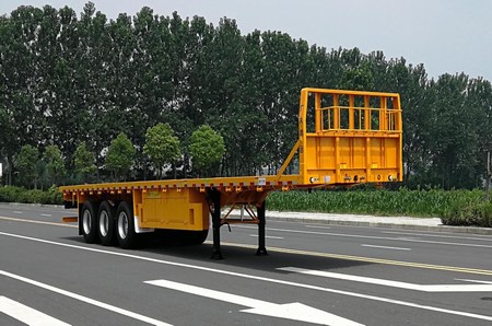 广大鸿远牌13米32.7吨3轴平板运输半挂车(GHY9404TPBJ)