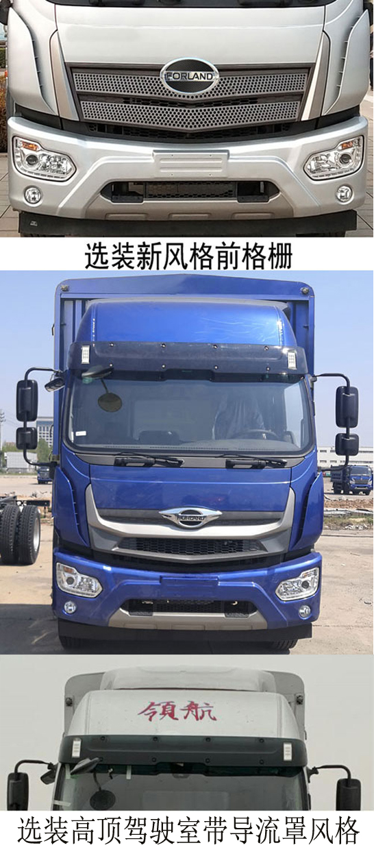 福田牌BJ5254CCYNPFE-01倉柵式運輸車公告圖片