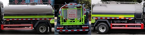 中潔牌XZL5070GSS6灑水車公告圖片