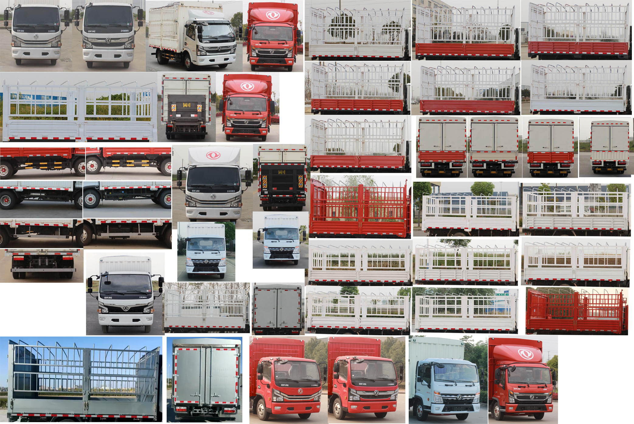 東風(fēng)牌EQ5041CCY8CD2AC倉(cāng)柵式運(yùn)輸車公告圖片