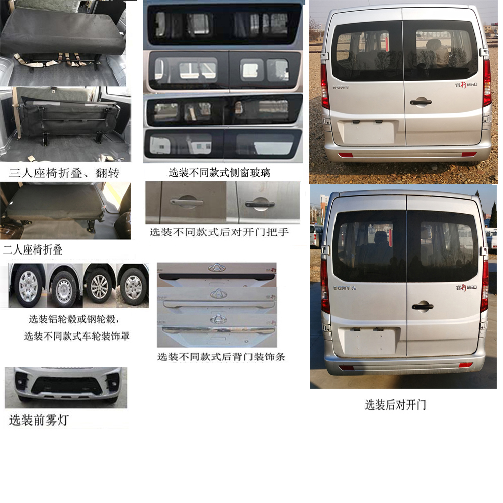 长安牌SC6453ACA6多用途乘用车公告图片