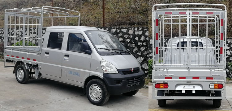 五菱牌LQG5029CCYSP6倉柵式運(yùn)輸車公告圖片