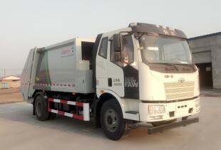 鑫華馳牌THD5180ZYSC6壓縮式垃圾車公告圖片