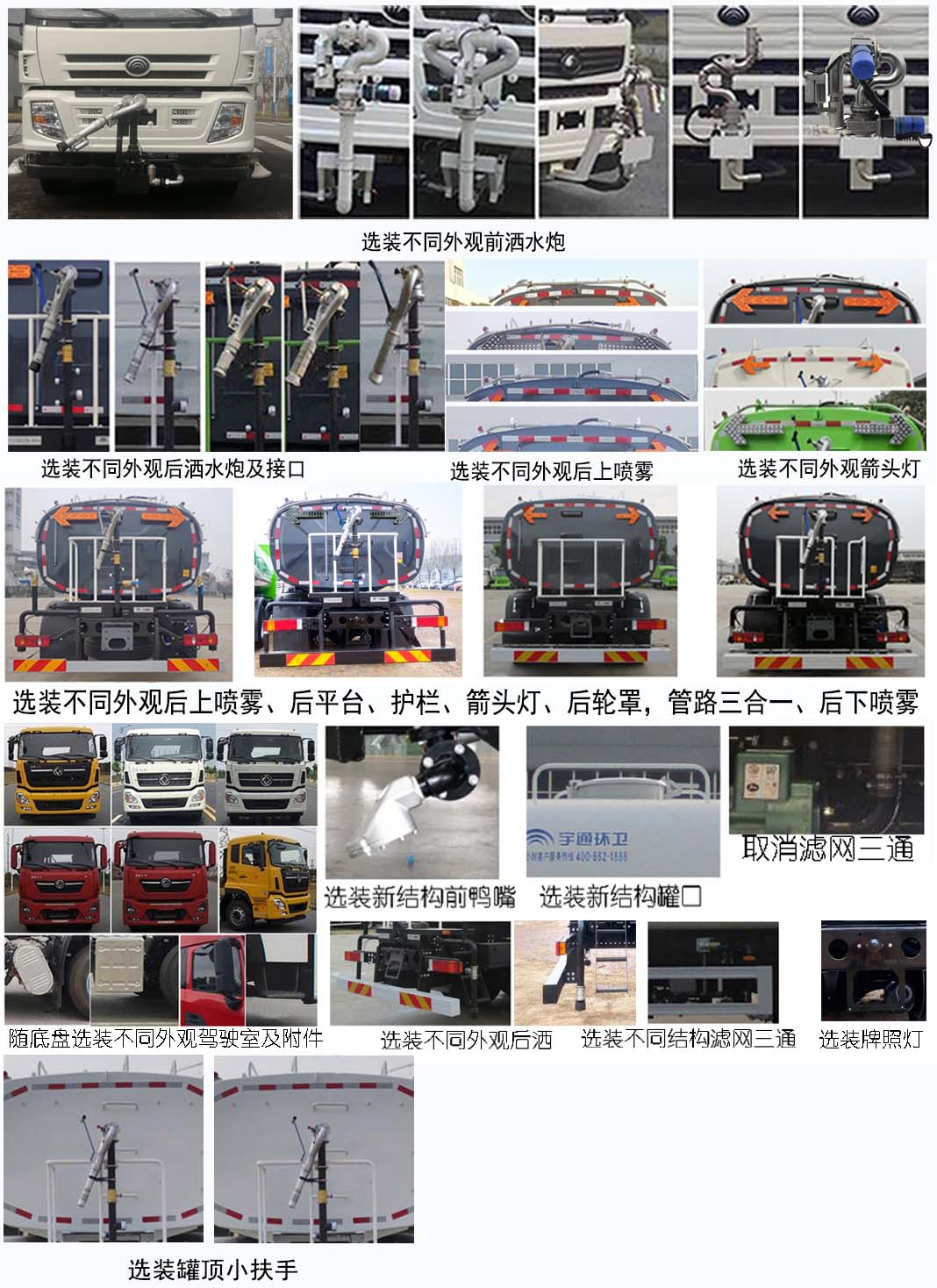 宇通牌YTZ5250GSS20D6灑水車公告圖片