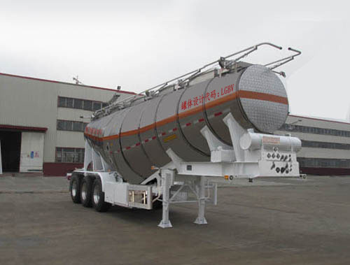 通华牌10.6米31.6吨3轴氧化性物品罐式运输半挂车(THT9400GYWC)