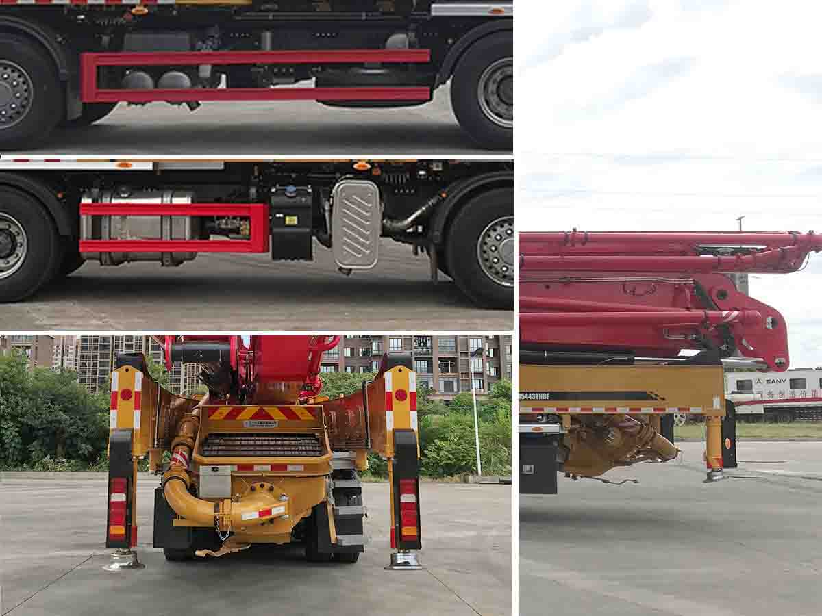 三一牌SYM5443THBF混凝土泵車公告圖片