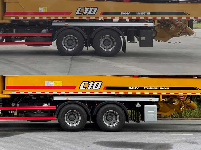 三一牌SYM5443THBF混凝土泵車公告圖片