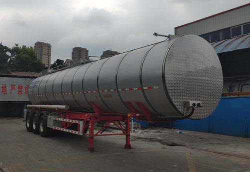 通华牌13米32吨3轴普通液体运输半挂车(THT9400GPGA)