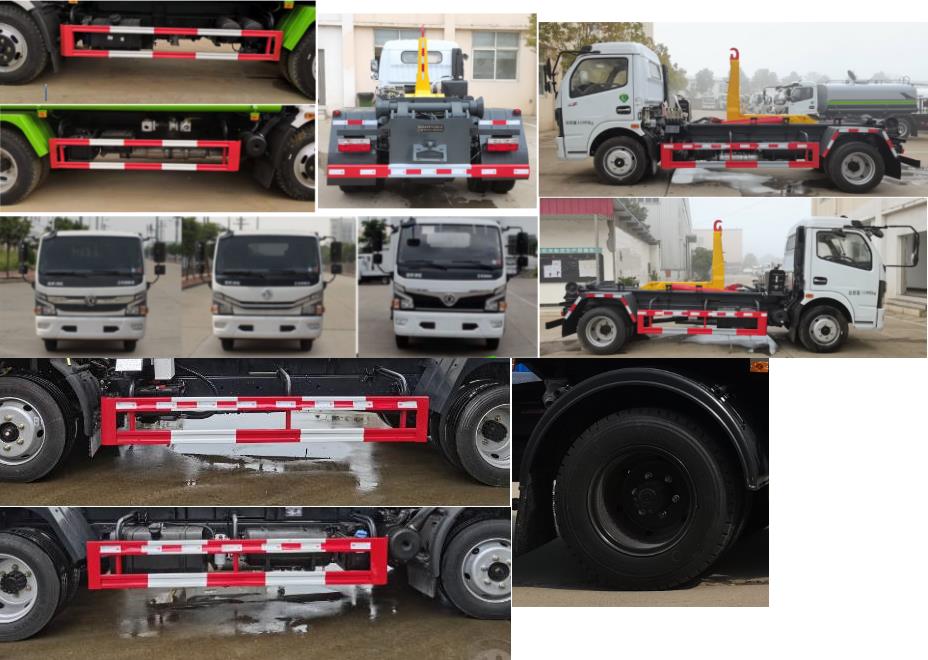 旺龍威牌WLW5120ZXXE車廂可卸式垃圾車公告圖片